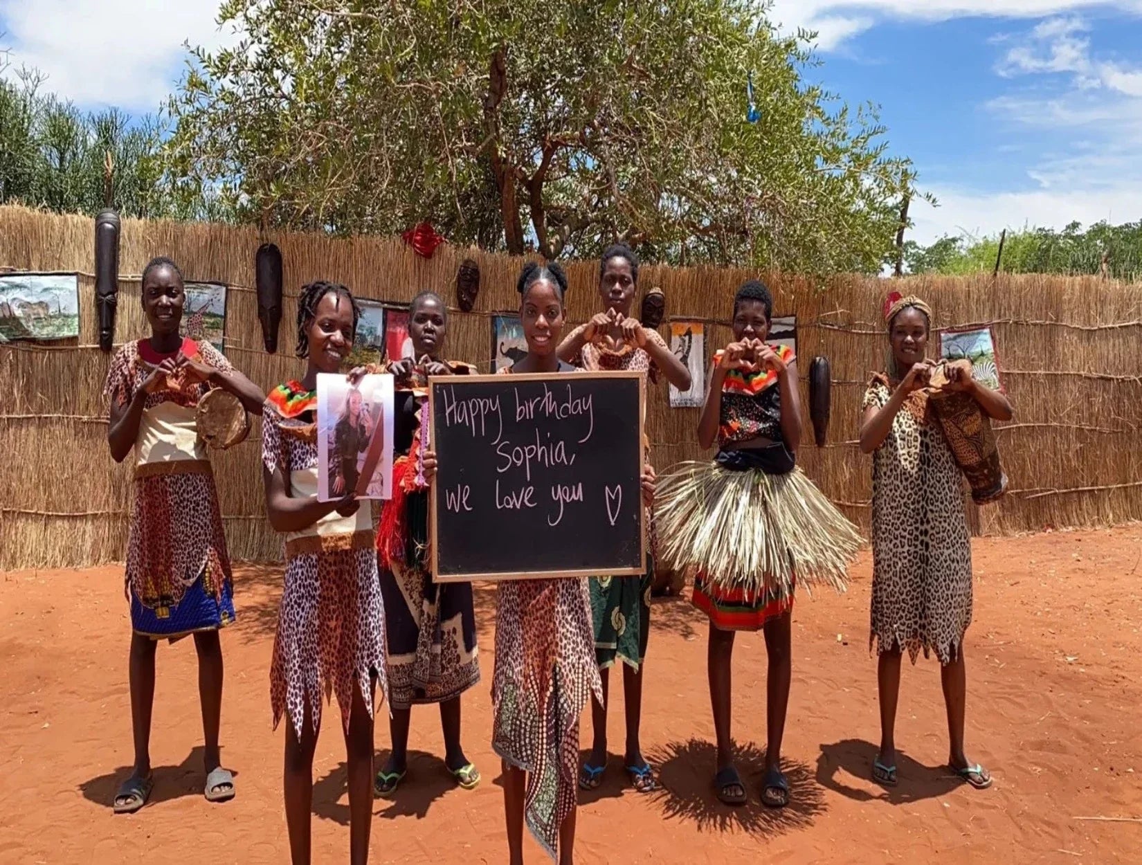 african guys happy birthday video