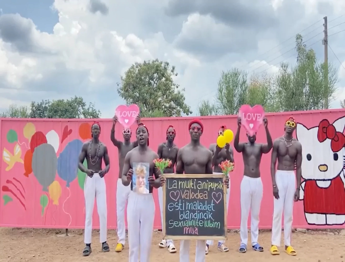 Funny greeting video