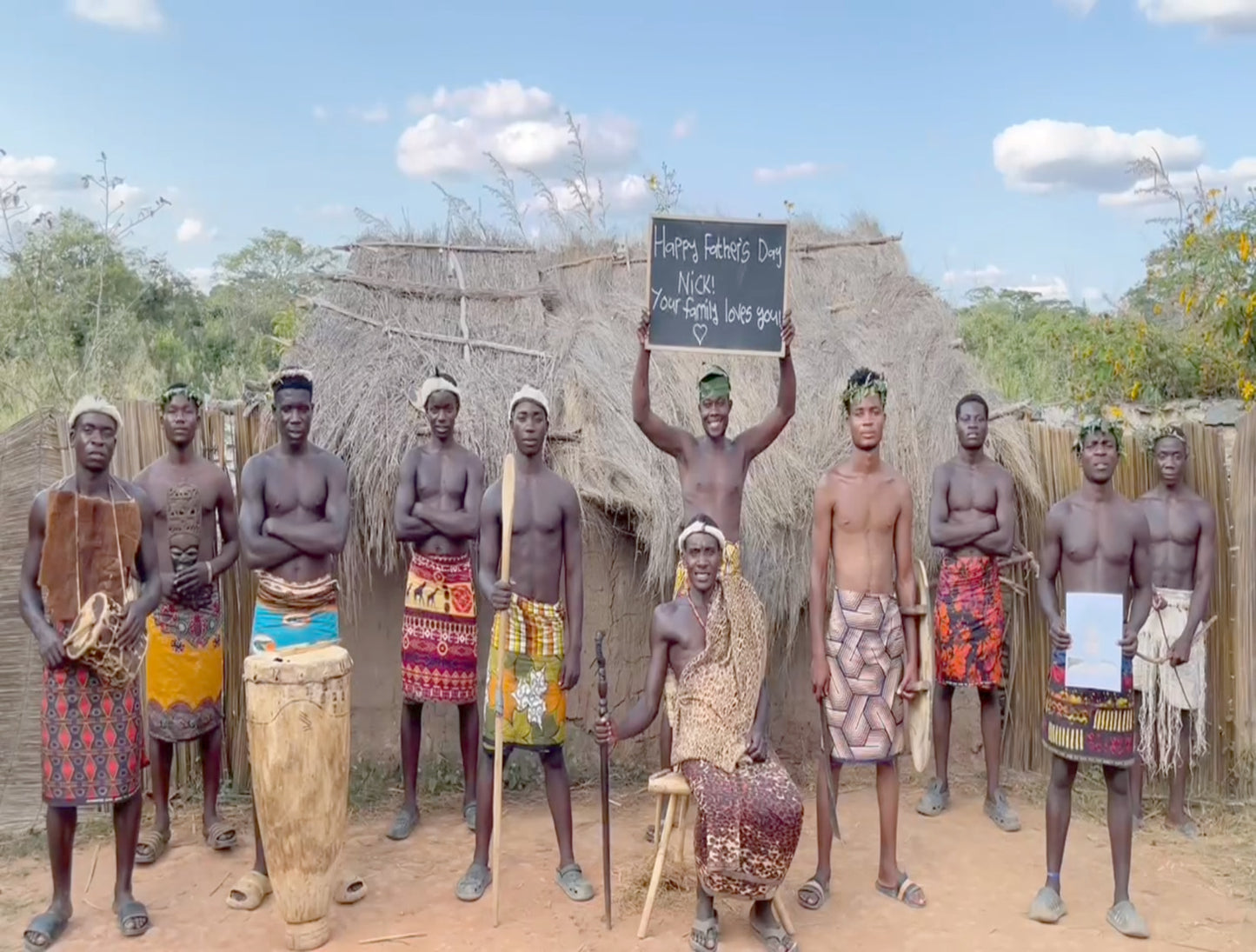Father's Day Wishes from Africa