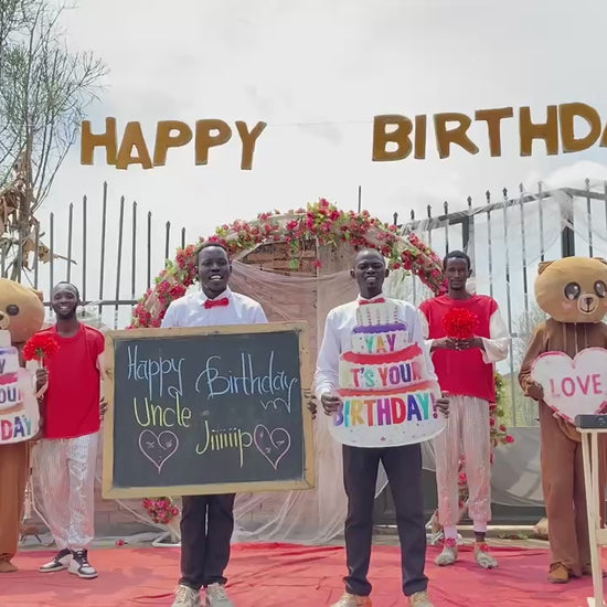 birthday video africa