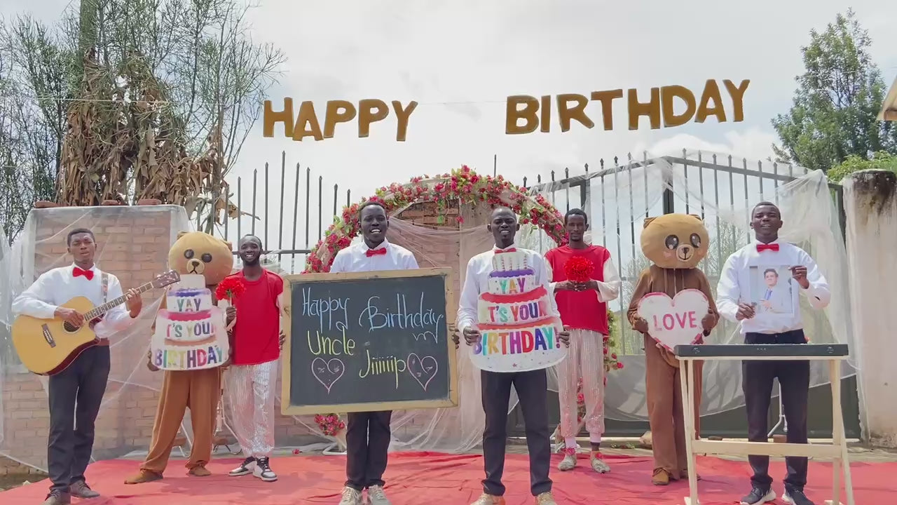 birthday video africa