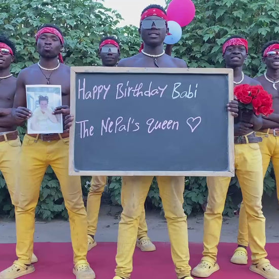 africa birthday video